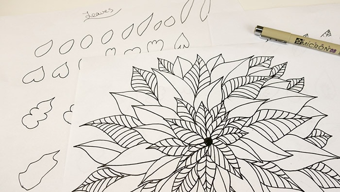 Drawing Leaves