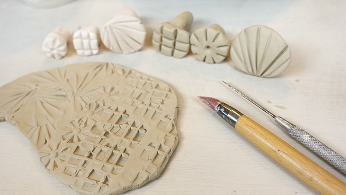 Bisque Stamps