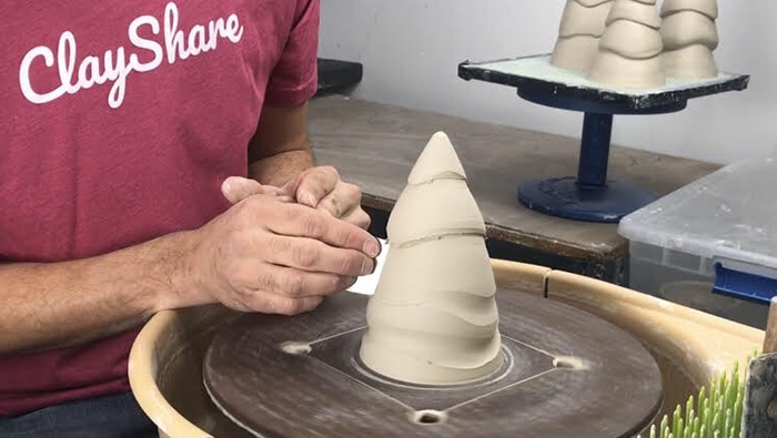 Thrown Ceramic Tree