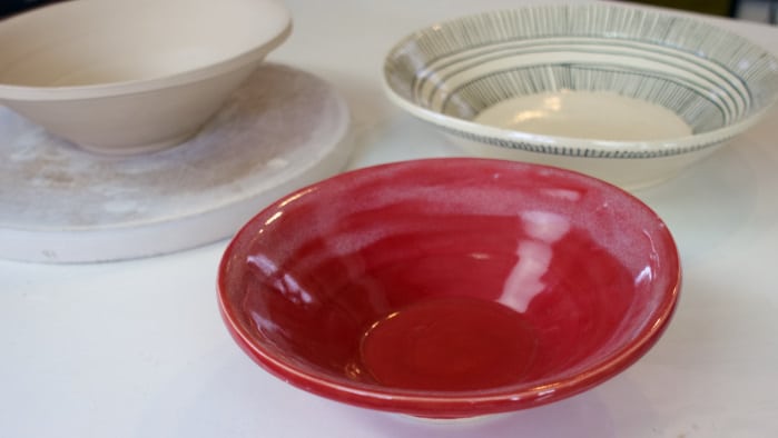 Bowls with GR Pottery Forms